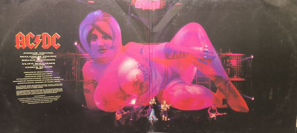 Vinil Duplo LP AC/DC - Live (1992 / Edição Original)
