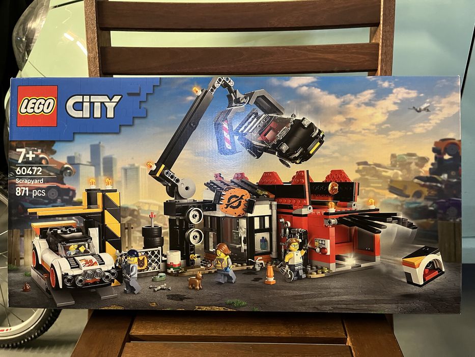 Lego City 60472 złomowisko z samochodami Kraków