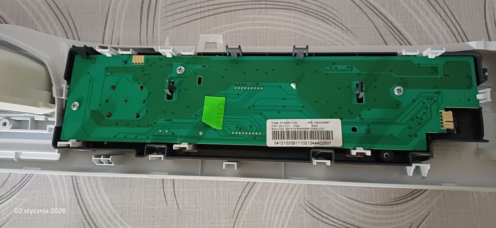 Panel sterujący do pralki Hotpoint Ariston