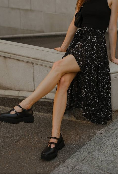 Спідниця міді на запах