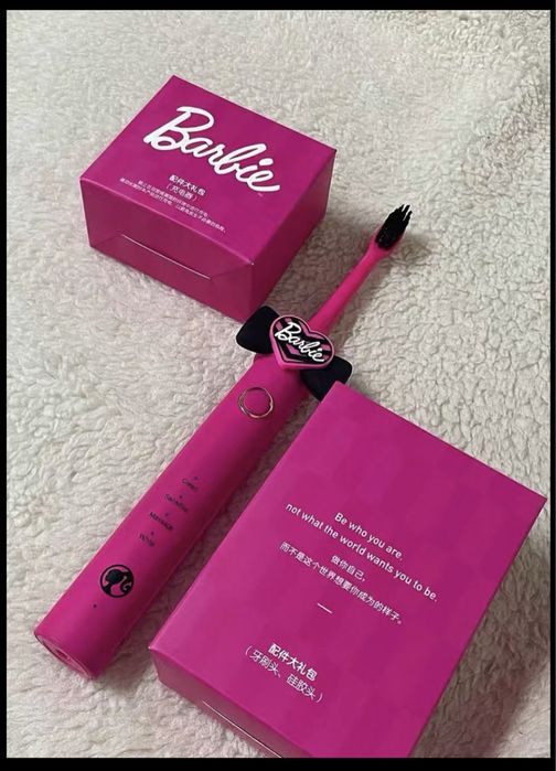 Электрическая зубная щетка в стиле BARBIE