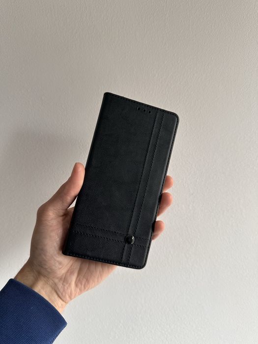Etui z klapką zamykane czarne do SAMSUNG GALAXY A16 4G / 5G