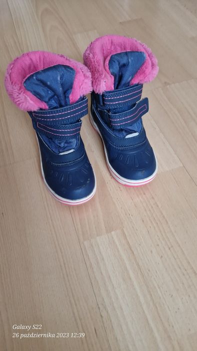 Śniegowce kozaki dziecięce