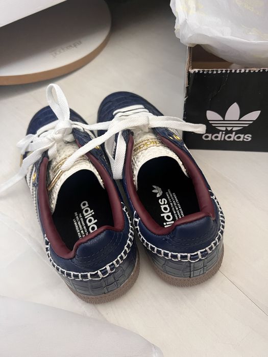 adidas samba x wales bonner navy croc 38