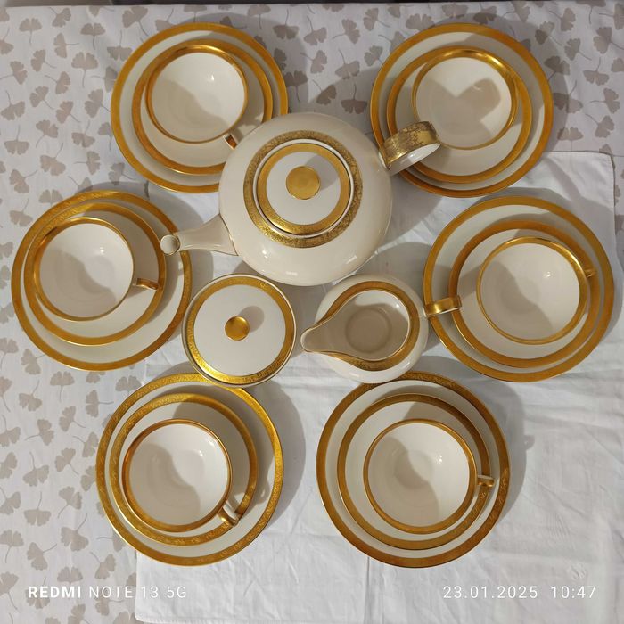 Zestaw kawowy porcelana