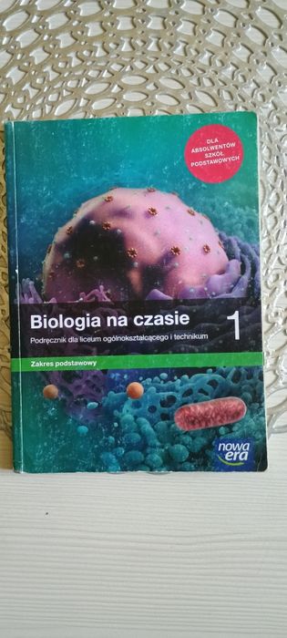 Biologia na czasie 1, podręcznik +karty pracy