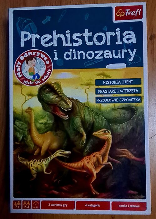 Gra "Prehistoria i dinozaury"