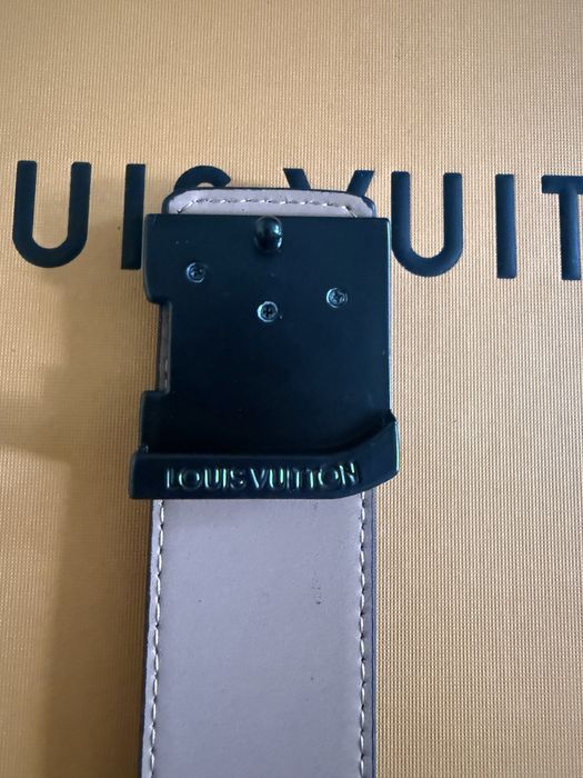 Pasek LV monogram black