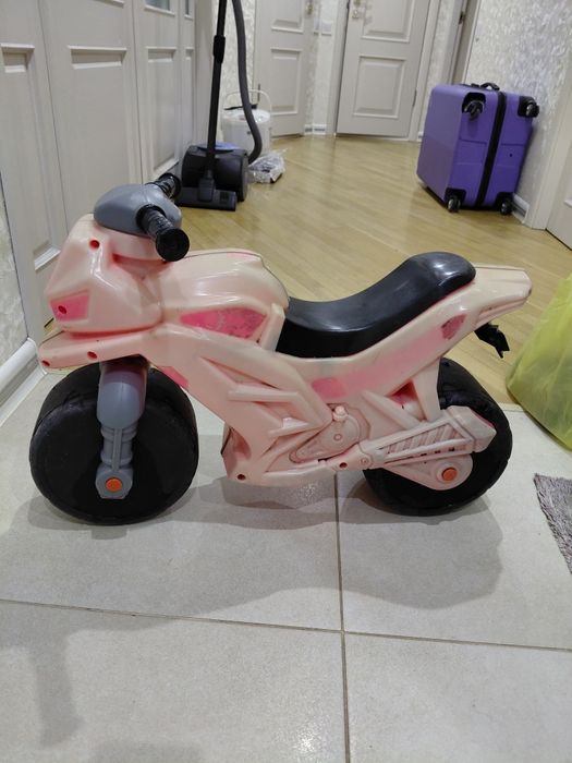 Детский мотоцикл  пластик