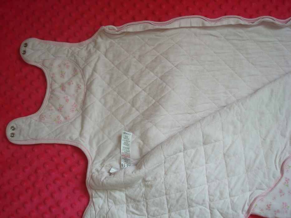 Śpiworki różowe 72-74 cm długie