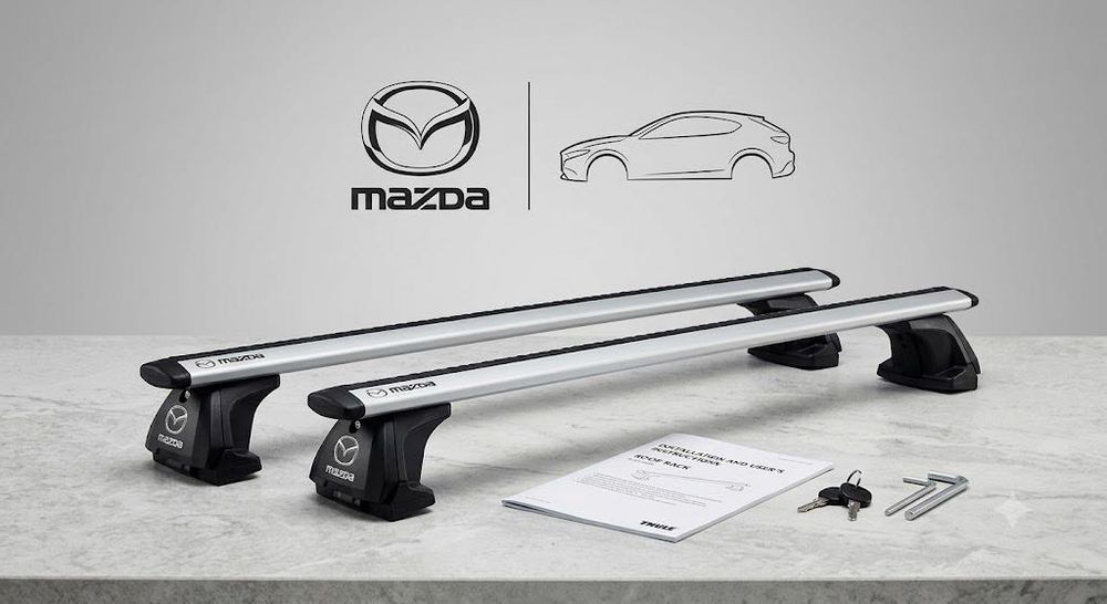 Поперечины 3 5 6 CX5 CX7 CX9 CX3 Mazda багажник на крышу Thule 753