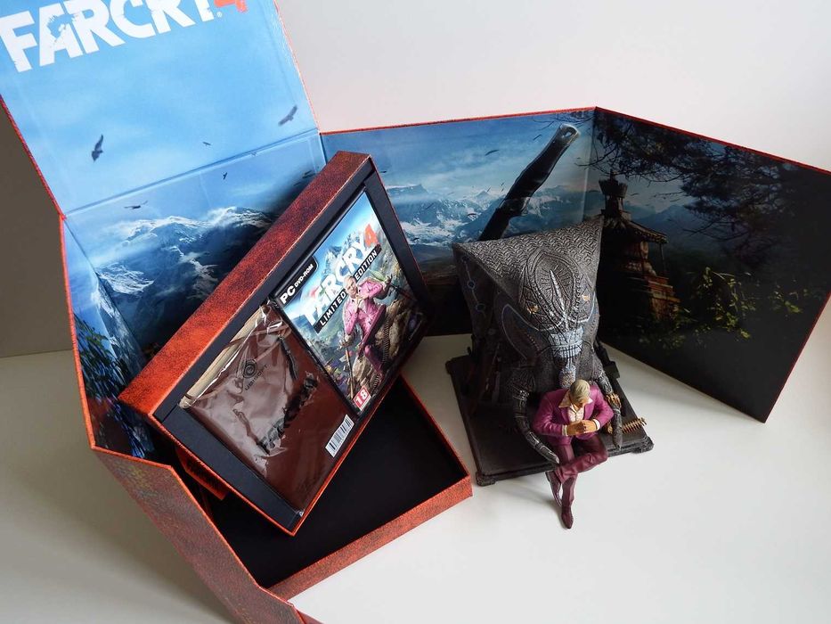 FAR CRY 4 PC Edycja Kolekcjonerska FIGURKA komplet IDEAŁ !