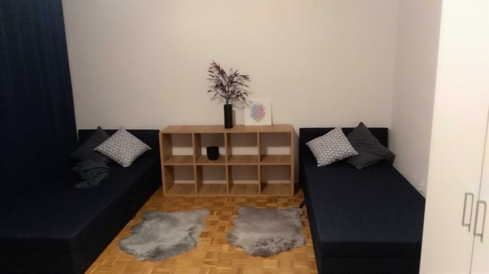 Pokój 20m2 z balkonem w komfortowym mieszkaniu na Sadybie (Mokotów)