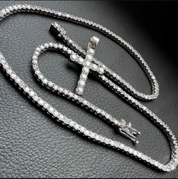 Łańcuch 585 diamenty Tennis chain