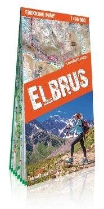 Mapa trekkingowa - Elbrus 1:50/000 praca zbiorowa Rok wydania: 2018,