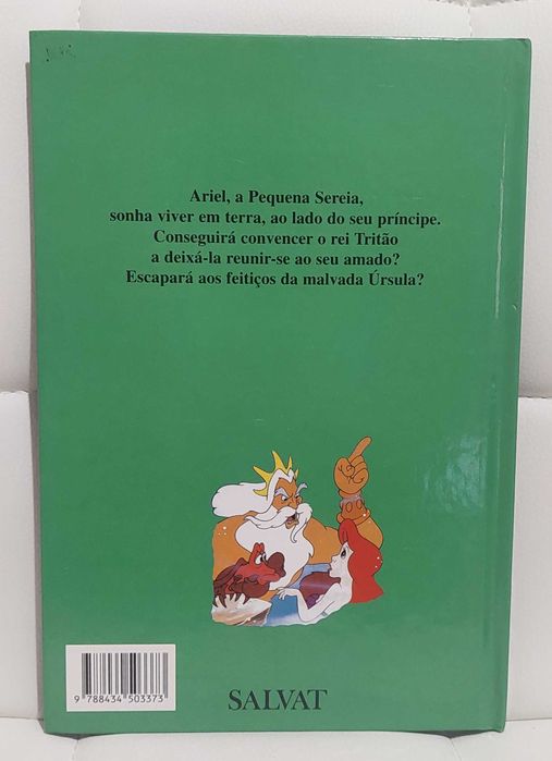 Livro Infantil - "A Pequena Sereia"