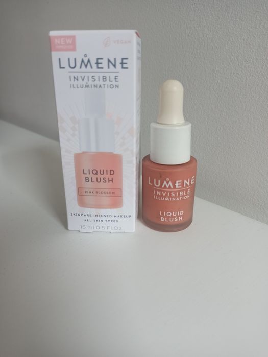 Lumene liquid Blush Pink Blossom róż serum w płynie