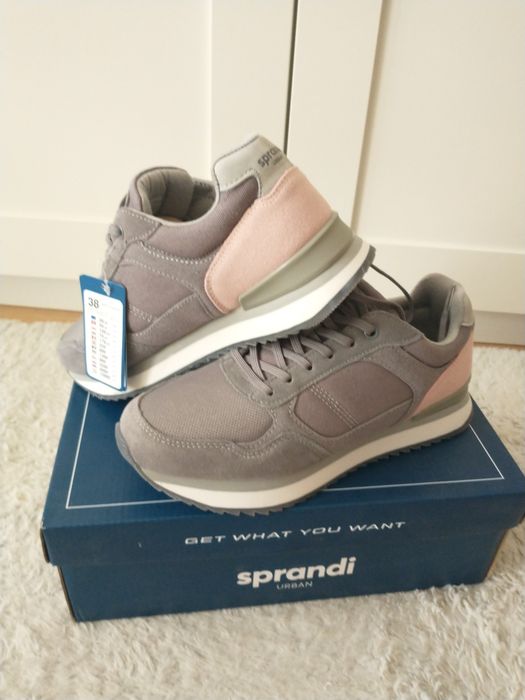 Adidasy SPRANDI r.38 szare NOWE