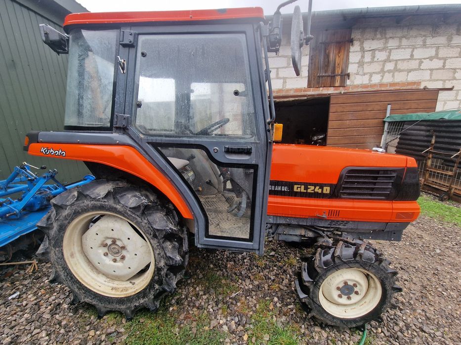 Traktorek Kubota GL240 , glebogryzarka