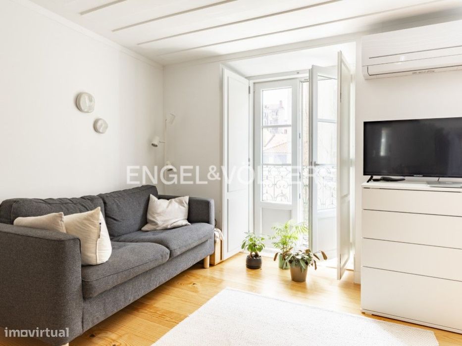 Estudio no centro da cidade