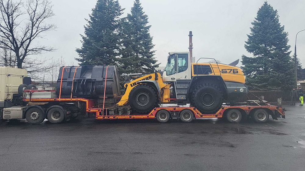 Specjalistyczny Transport Maszyn Rolniczych Budowlanych Kombajnów