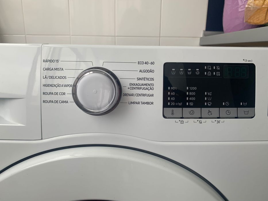 Máquina de lavar roupa Samsung 8kg