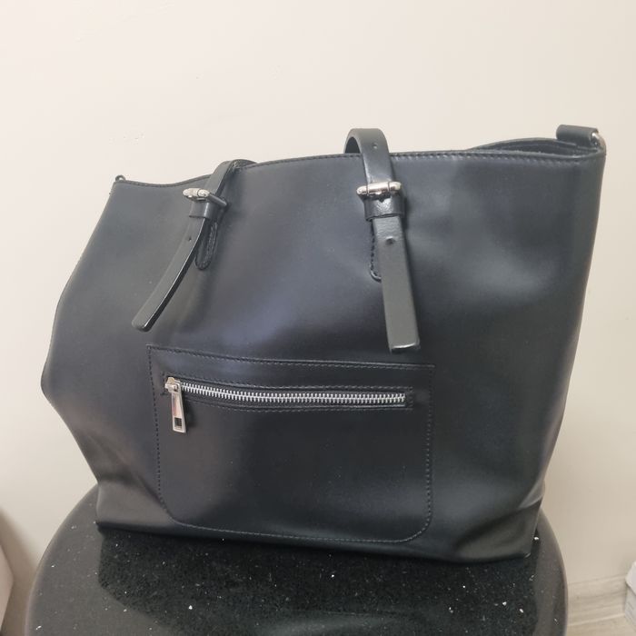 Torebka shopper Ryłko czarna