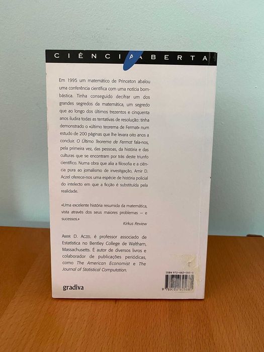 O Último Teorema de Fermat - Amir D. Aczel