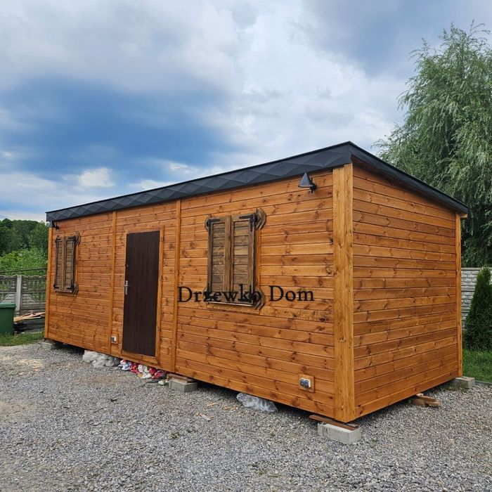 Domek drewniany całoroczny