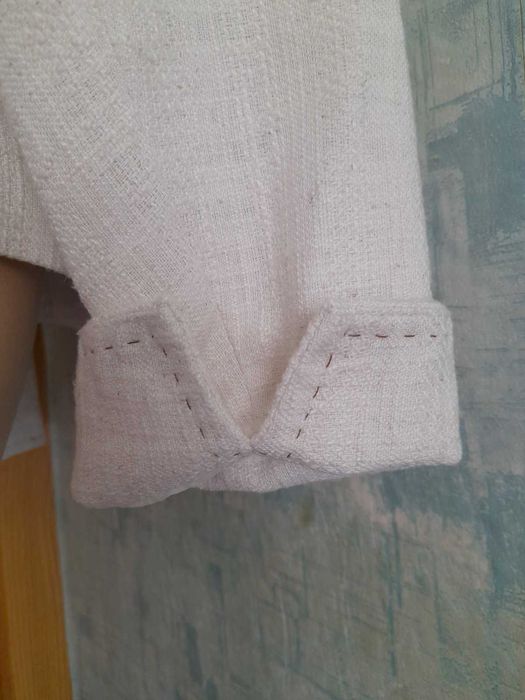 Піджак жакет на підкладці із відворотами на рукавах р 48