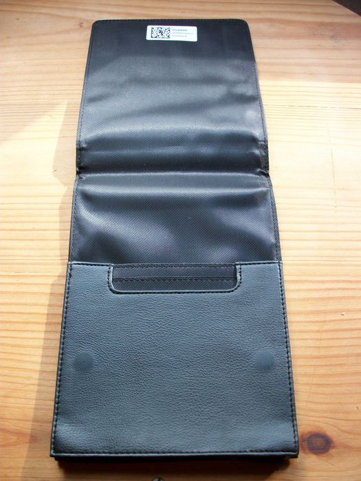 Capa em pele para literatura VW NOVA