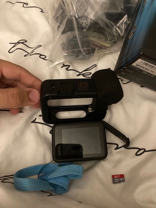 go pro hero 10 com diversos acessorios