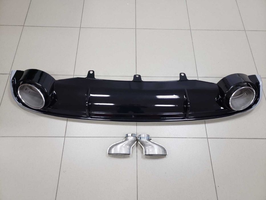 Диффузор на Audi А3 А4 А5 A6 A7 | в стиле RS