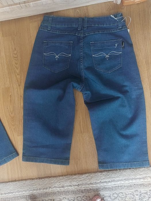 Jeansy  rybaczki nowe W29