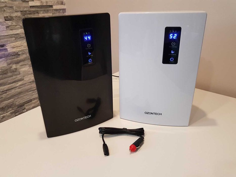 Osuszacz powietrza, oczyszczacz z jonizatorem i lampą UV na 12/230V