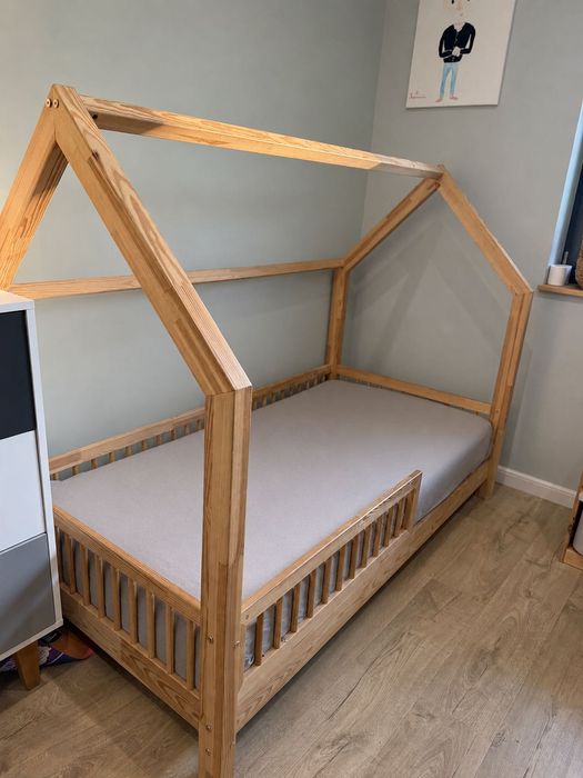 Łóżko luletto  160x80 plus materac robiony na wymiar