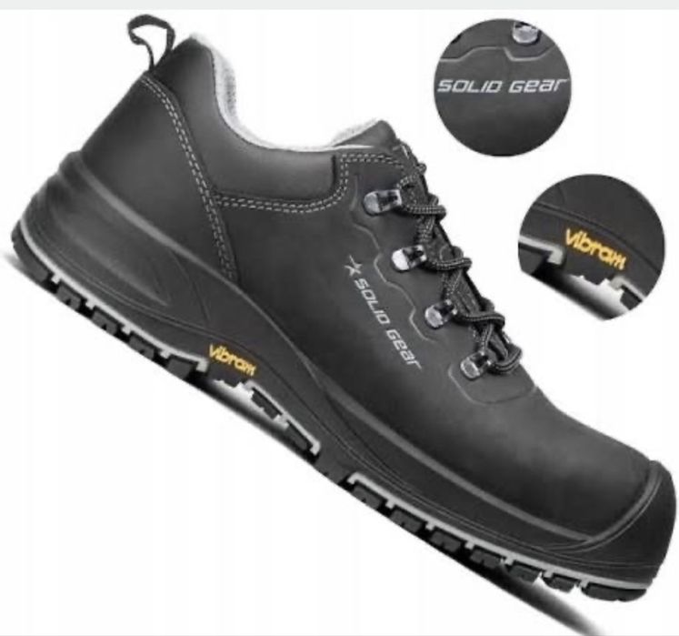 Buty robocze solid gear atlas s3 czarne