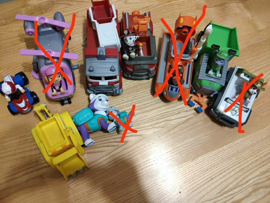 Фігурки Paw Patrol