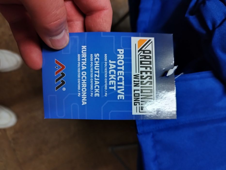 Ciuchy ochronne zimowe. Kurtka i spodnie