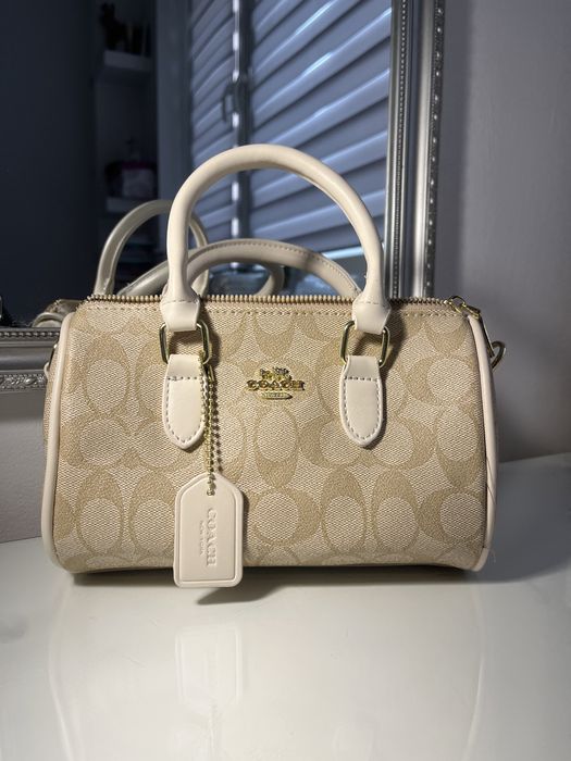 Coach bag beige small
