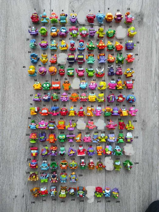 figurki super things, super zings