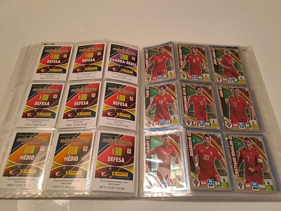 Caderneta de Cards Liga Portuguesa 2015-16 nova e completa