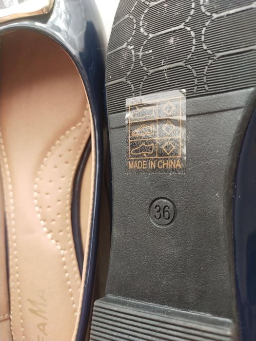 Balerinki lakierowane rozm 36 NOWE