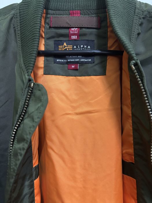 Kurtka Przejściowa Alpha Industries MA-1 TT Slim Fit Bomber M Nowa