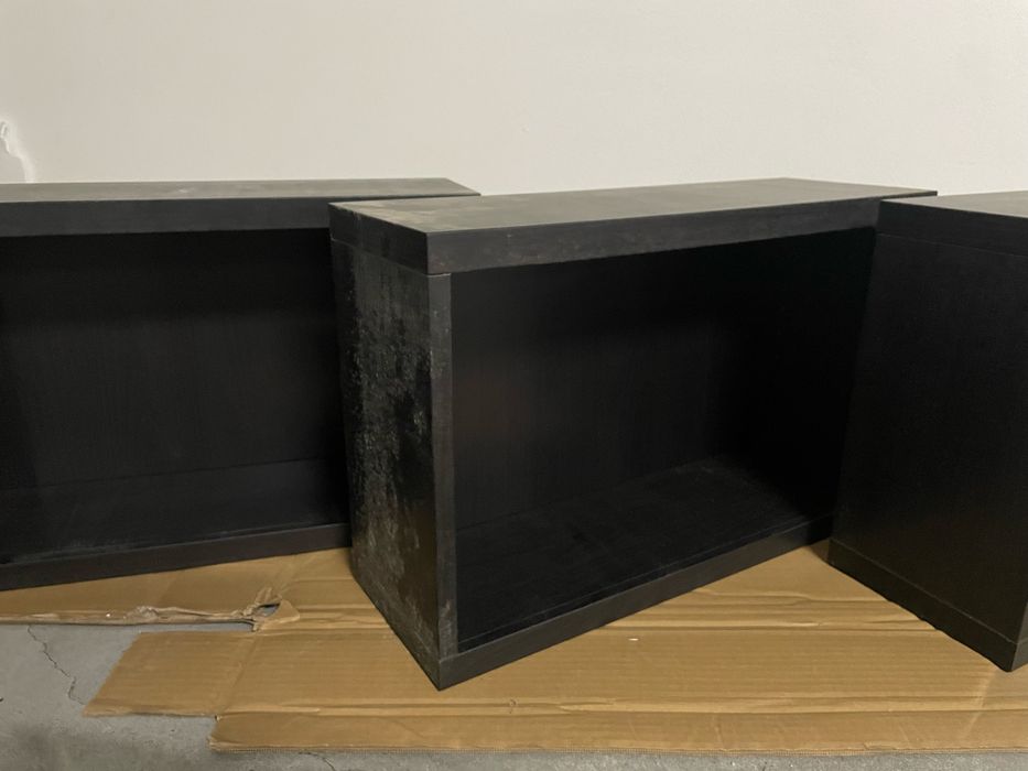 Movel BESTA ikea cor preta (60/20/38cm) 3 und