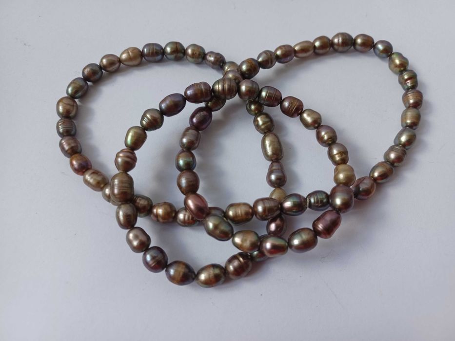 Намисто, річкові культивовані перлини. 66 см.