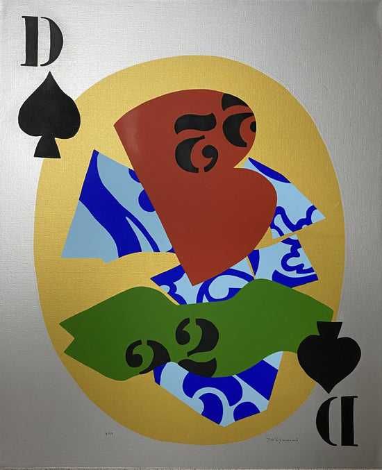 Serigrafia sobre tela  José de Guimarães