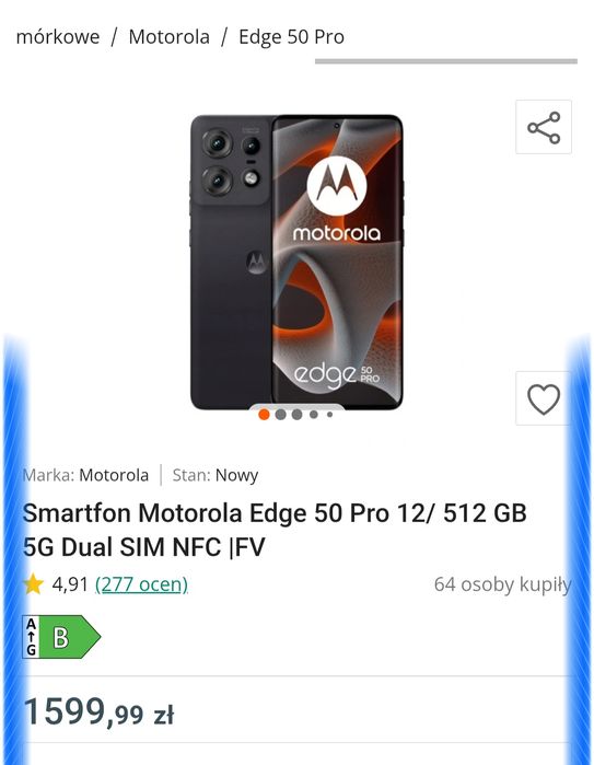 Motorola edge 50 pro