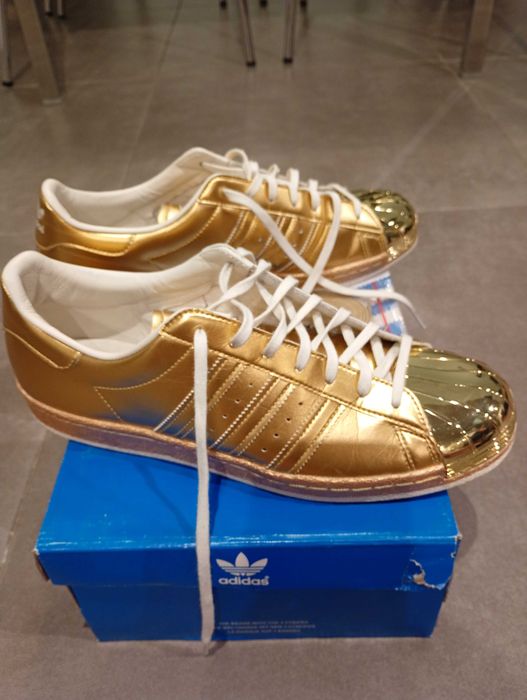 Buty Adidas superstar 80s metal gold metallic