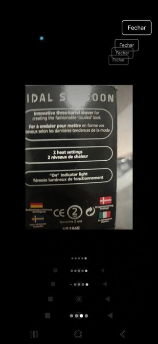 Prancha cabelo ondas